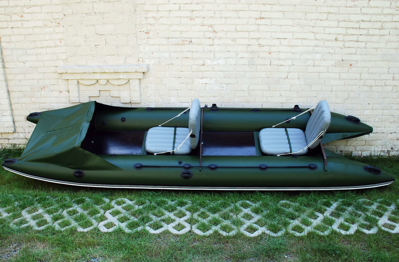 Inflatable Boat Pontoon Catamaran BoatHouse SP350