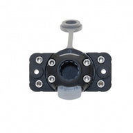 Lock with universal mounting plate NLR444