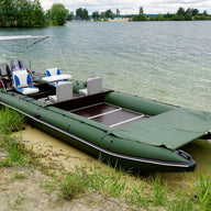 Inflatable Boat Catamaran Pontoon BoatHouse TM660 (FULL ACCESSORIES PACKAGE)