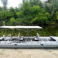 inflatable catamaran pontoon motor rowing boat tm660 for sale for 20 person