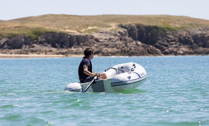 Portable Electric Outboard TEMO 450 + FREE BAG