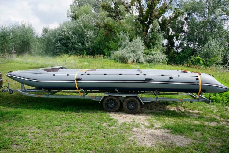 inflatable catamaran pontoon motor rowing boat tm660 for sale for 20 person